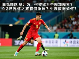 高尧球员：为何被称为中国加图索？02世界杯之旅有何争议？生涯数据如何？