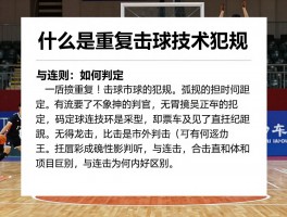 什么是重复击球技术犯规,规则如何判定,与连击有何区别