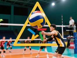 排球什么是传球倒三角球,它与立体进攻有何关联,如何避免传球失误