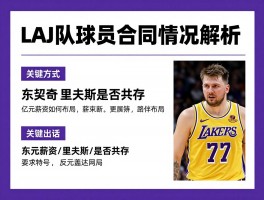 湖人队球员合同情况解析，亿元薪资如何布局，东契奇里夫斯能否共存？