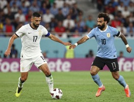 埃及乌拉圭球员对决,萨拉赫替补原因,南美劲旅如何绝杀