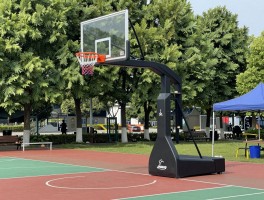 江西篮球架选购指南丨篮球架厂家哪家好,移动式与地埋式区别,室外篮球架安装规范