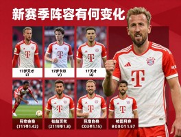 拜仁球员图鉴：新赛季阵容有何变化，17岁天才卡尔如何崛起，凯恩能否再夺金靴