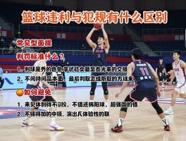 篮球违例与犯规有什么区别,常见类型有哪些,判罚标准是什么,如何避免