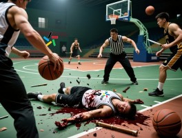 打篮球杀人判刑吗,篮球冲突致死案例,球场暴力法律责任如何认定
