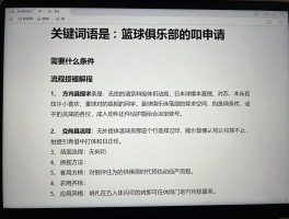 篮球俱乐部的申请,需要什么条件,流程有哪些,常见问题解答
