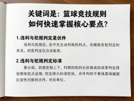 篮球竞技规则,如何快速掌握核心要点？,违例与犯规判定标准是什么？