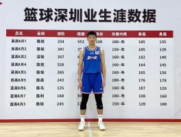 篮球陈深圳哪里人,篮球陈深圳身高多少,篮球陈深圳职业生涯数据