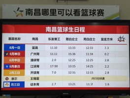 篮球比赛南昌有哪些,南昌哪里可以看篮球赛,南昌篮球赛事日程怎么查