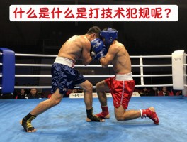 什么是拳击打技术犯规呢,哪些动作算击打犯规,搂抱犯规怎么判定,倒地数秒规则是什么