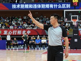 篮球比赛什么是技术犯规,技术犯规和违体犯规有什么区别,裁判判罚手势是怎样的
