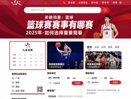 篮球的主要赛事有哪些，如何选择观看，2025年有哪些重要比赛