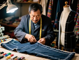 蔚县裁裤边哪里找老师傅,非遗工艺与现代技术如何结合,裁裤边价格贵不贵