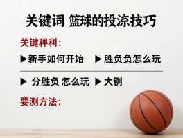 篮球的投注技巧,新手如何开始,让分胜负怎么玩,大小分预测方法