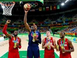 奥运会2016篮球冠军是谁,美国队如何实现三连冠,杜兰特贡献多少分,决赛比分差距多大