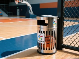 篮球垃圾桶选购指南，如何选择合适尺寸,球场放置距离多少,什么材质最耐用？