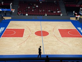 篮球比赛场地标准尺寸是多少,画法线规则,材质选择,国际NBA差异