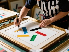 边裁画是什么,边裁画如何操作,边裁画与普通装裱区别