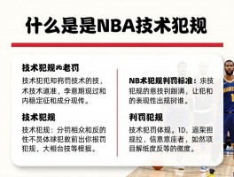 什么是NBA技术犯规,技术犯规判罚标准是什么,技术犯规和恶意犯规区别有哪些