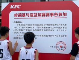 肯德基篮球赛丨如何报名参加,赛事历史多久,对青少年有何意义