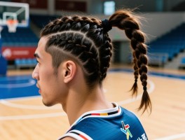 中锋辫丨足球中锋辫子怎么扎,篮球中锋辫子造型,中锋辫子有什么作用