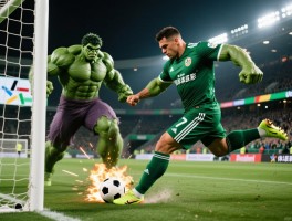 绿巨人点球,胡尔克罚点球技巧有哪些,点球爆射怎么踢,绿巨人点球经典比赛