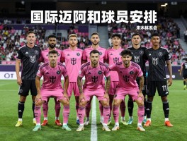 国际迈阿密球员,球队阵容如何,有哪些明星球员,战术体系怎么安排,未来前景怎样