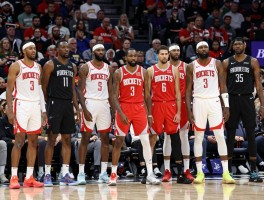 火箭现有球员,14+3豪阵如何配置,杜兰特带来哪些战术升级,能否冲击总冠军