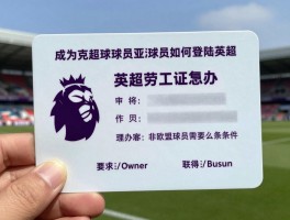 成为英超球员,亚洲球员如何登陆英超,英超劳工证怎么办理,非欧盟球员需要什么条件