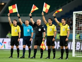 裁判给了边裁还是边裁，主裁判与边裁如何分工,足球比赛中有几位裁判,边裁举旗代表什么