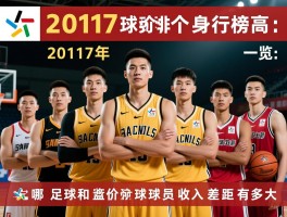 2017球员身价排行榜一览,2017年哪个球员身价最高,足球和篮球球员收入差距有多大