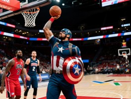 美队打篮球是什么梗,美国男篮梦之队为何强大,近期战绩如何,有哪些明星球员