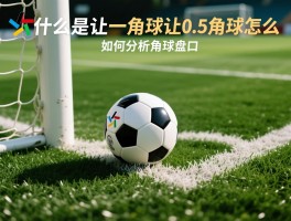 什么是让一角球,让0.5角球怎么算,角球让球规则详解,如何分析角球盘口
