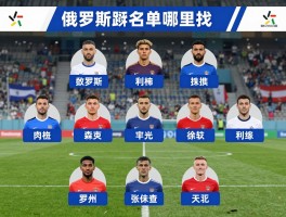 俄罗斯全部球员,现役国脚名单哪里找，核心球员有哪些，球队阵容怎么搭配？