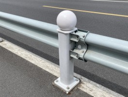 什么是转角球柱,转角球柱安装方法,球型立柱规格,平台护栏转角处理