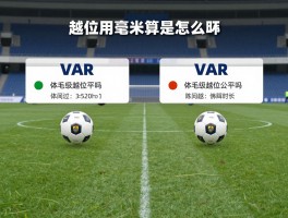 越位用毫米算是什么意思,VAR如何改变足球,体毛级越位公平吗,SAOT技术原理