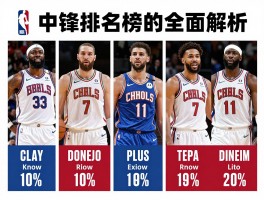 中锋排名榜的全面解析，NBA现役十大中锋有哪些,历史排名谁领先,评判标准是什么