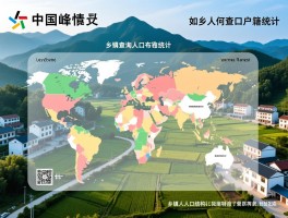 中峰乡人口分布情况，如何查询户籍统计，乡镇人口结构特点，各地人口数据对比