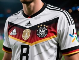 德国队球员版球衣丨设计与科技解析,如何辨别真伪,收藏价值评估,阿迪达斯绝唱之作