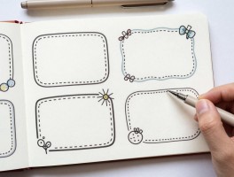 手帐边裁技巧大全,边框怎么设计,素材裁剪工具,手帐花边制作方法