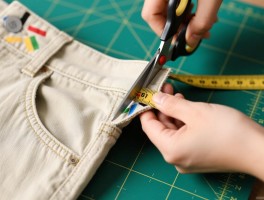 裁裤边样式,如何剪裤边,裤边样式有哪些,裁裤边技巧