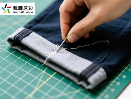 裁裤腿原装边怎么做,如何保留原边,裁裤脚注意事项有哪些