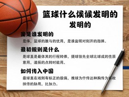 篮球什么时候发明的,是谁发明的,最初规则是什么,如何传入中国