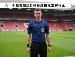 英超边裁帅哥选拔标准是什么,如何成为英超边裁,边裁职业发展路径解析