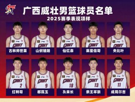 广西威壮男篮球员名单,球员阵容如何,核心球员有谁,2025赛季表现怎样