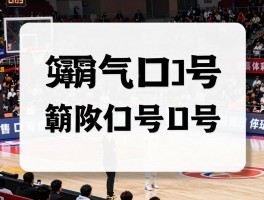 篮球比赛口号霸气丨如何设计团队口号,怎样选择适合的口号,霸气口号有哪些