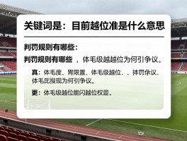 目前越位标准是什么意思,判罚规则有哪些,体毛级越位为何引争议