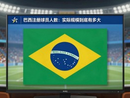 巴西注册球员人数：实际规模到底有多大，收入水平如何，为何能领先世界