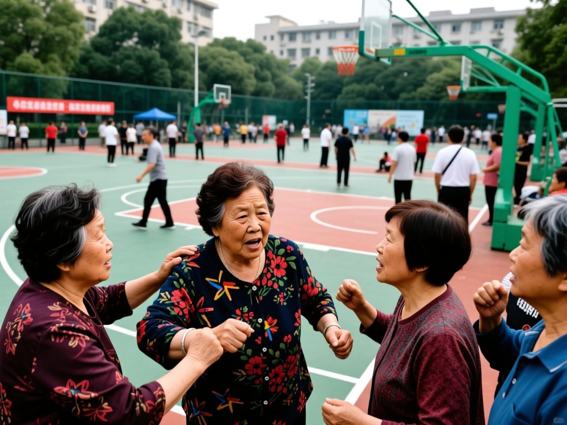 大妈占领篮球场丨冲突原因是什么,如何有效解决,法律如何规定,公共场所如何规划 大妈占领篮球场丨冲突原因是什么,如何有效解决,法律如何规定,公共场所如何规划