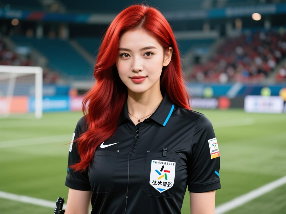 边裁红发美女,如何成为足球边裁,红发造型怎么打造,职业形象如何平衡 边裁红发美女,如何成为足球边裁,红发造型怎么打造,职业形象如何平衡